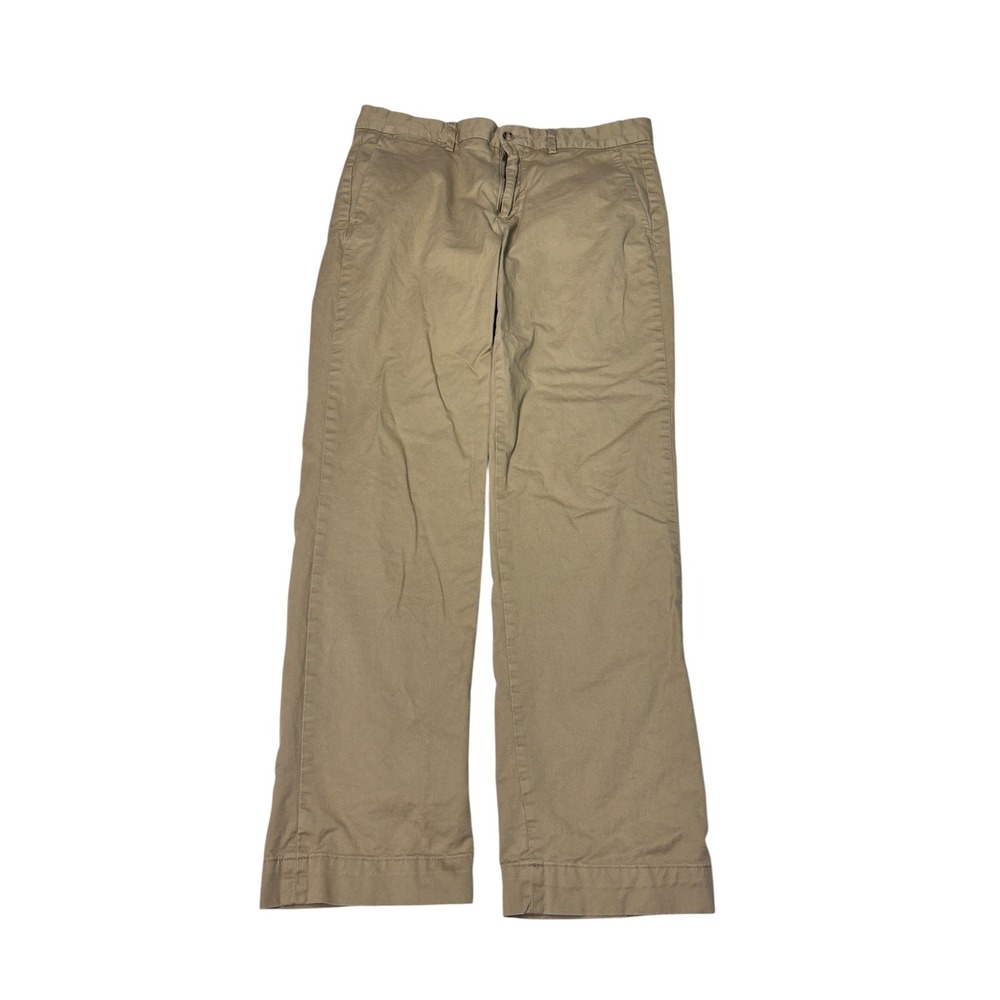Polo Ralph Lauren Stretch Straight Fit Tan Khaki Chino Pants‎ Mens 32x30